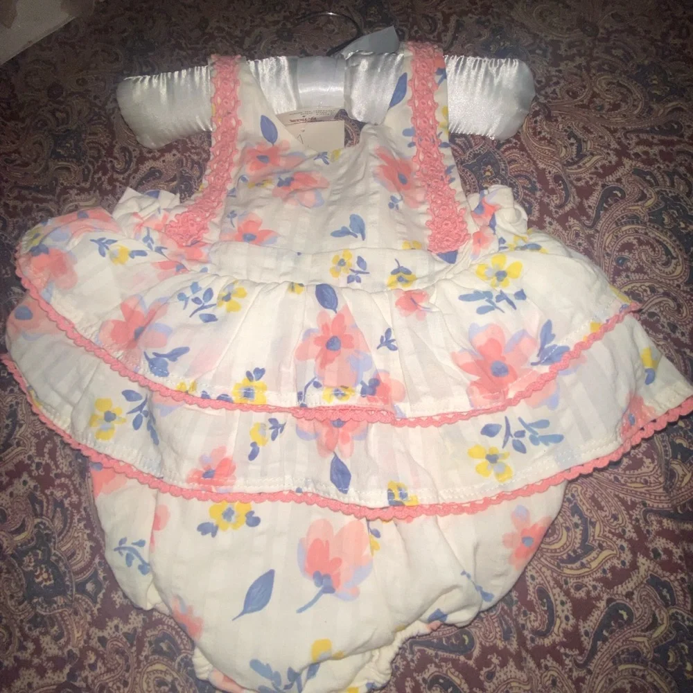 Joie Floral Ruffle Diaper Cover